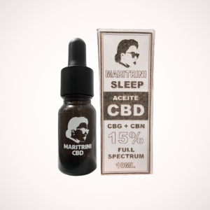 Sleep Oil Aceite CBD para dormir al 15%: Aceite CBN + CBD.